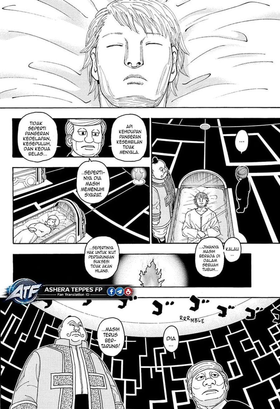 Hunter x Hunter Chapter 413 Gambar 4