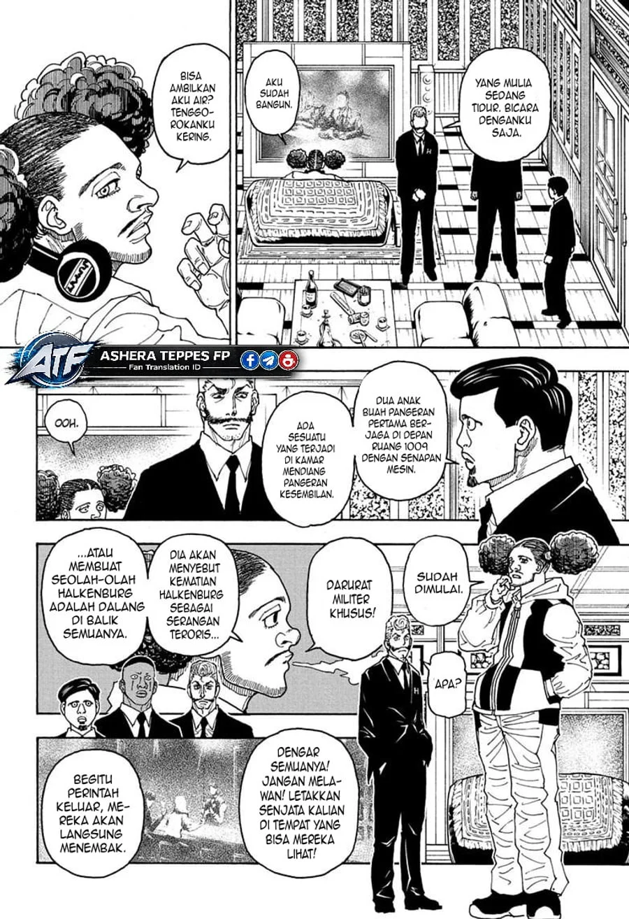 Hunter x Hunter Chapter 414 Gambar 5