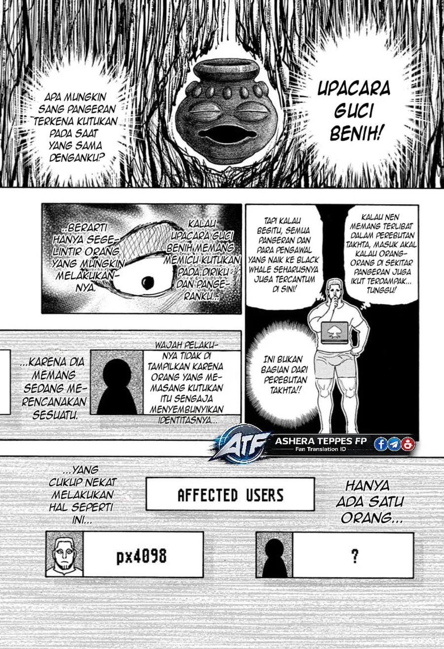 Hunter x Hunter Chapter 415 Gambar 4