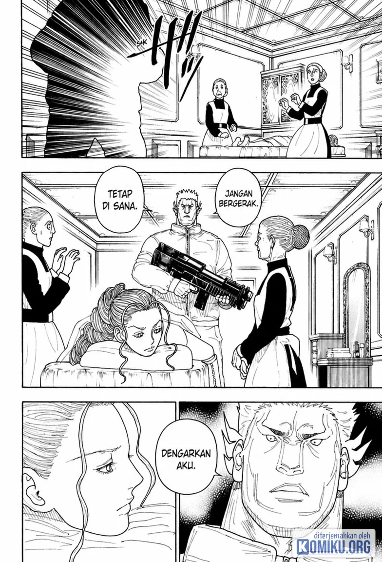 Hunter x Hunter Chapter 416 Gambar 4