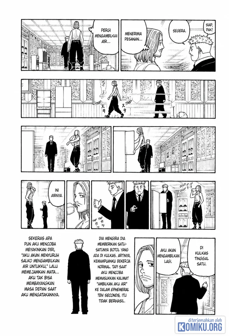 Hunter x Hunter Chapter 418 Gambar 4