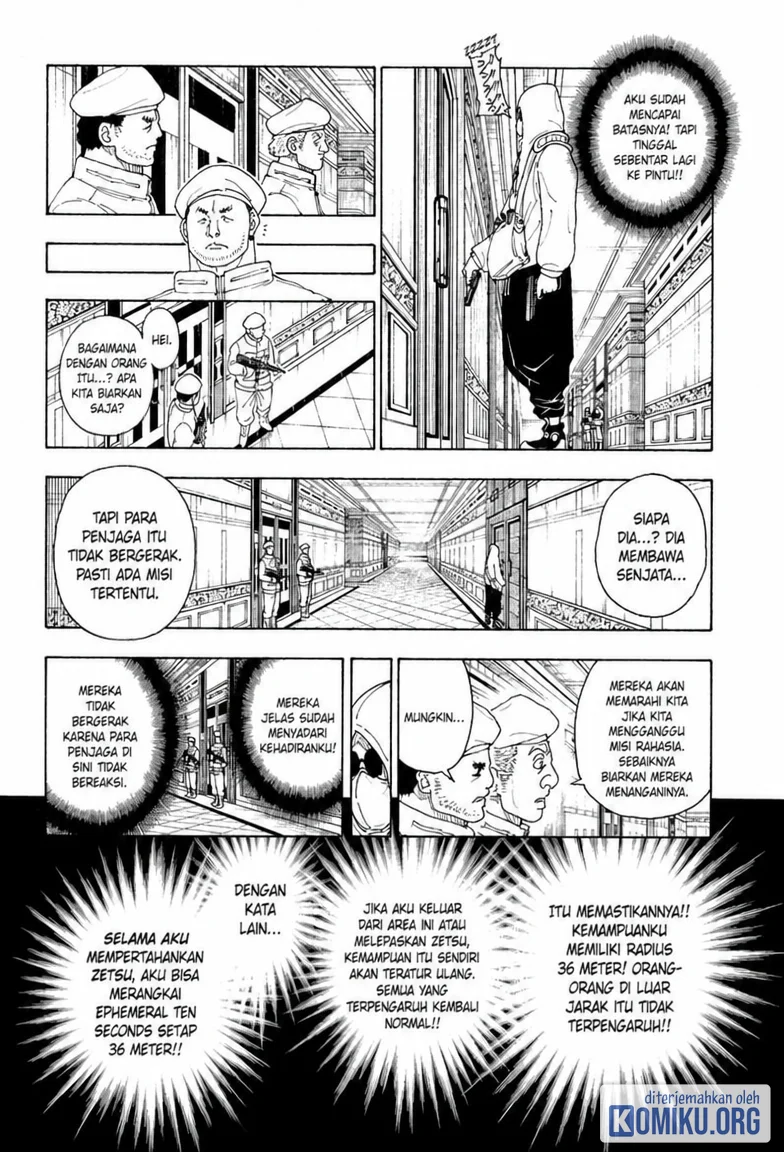 Hunter x Hunter Chapter 419 Gambar 4