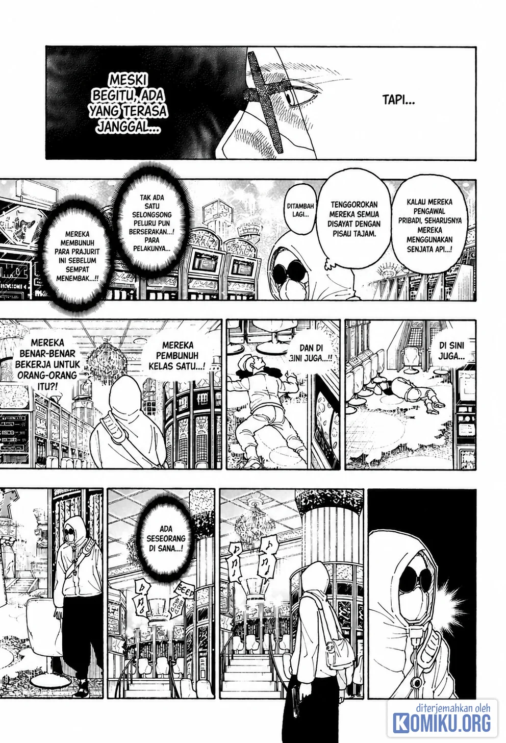 Hunter x Hunter Chapter 420 Gambar 4