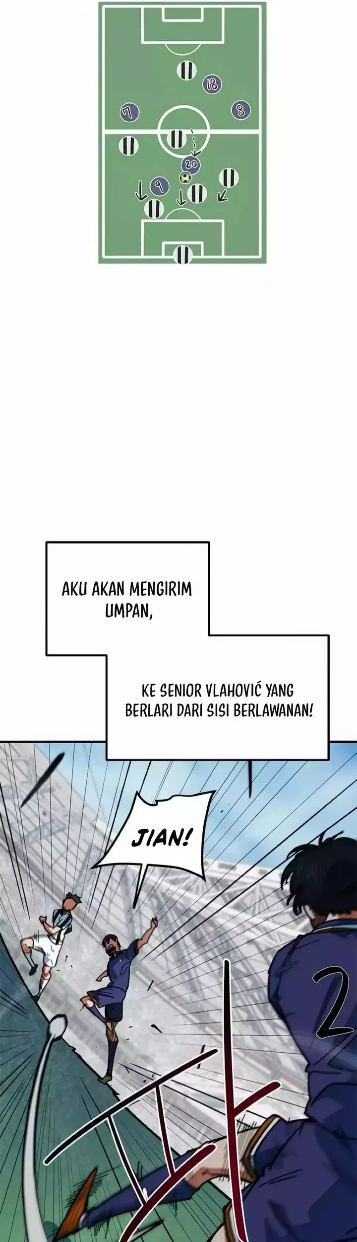 I’m Being Misunderstood as a Soccer Genius Chapter 53 Gambar 14
