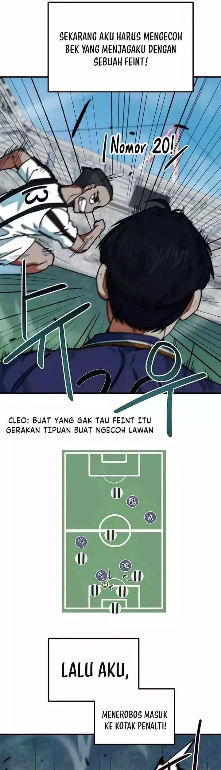 I’m Being Misunderstood as a Soccer Genius Chapter 53 Gambar 16
