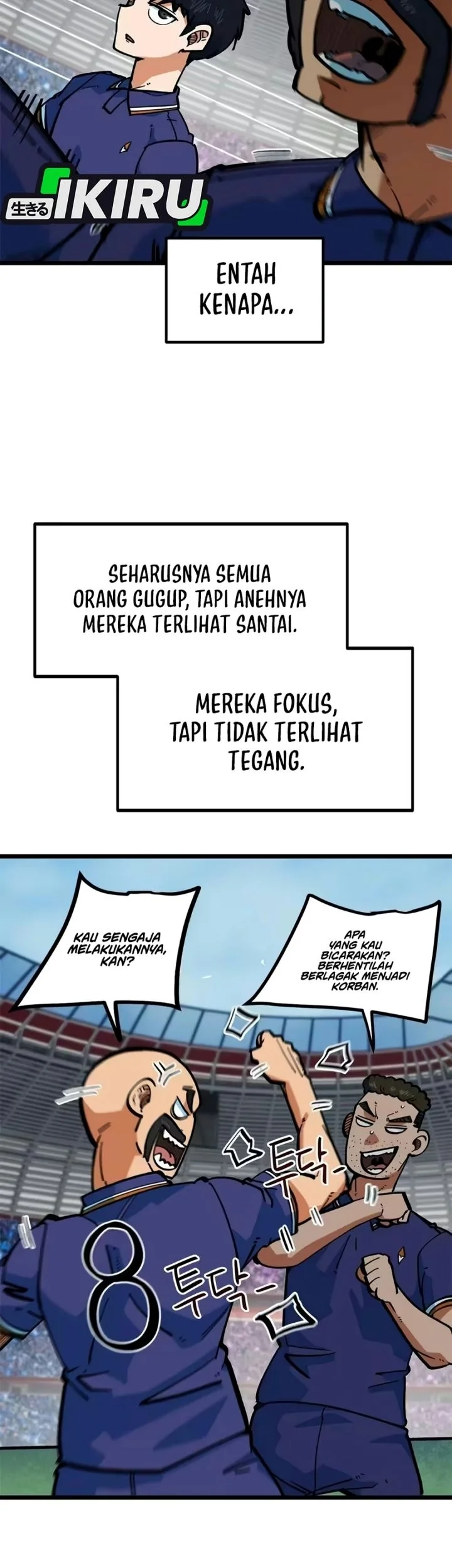I’m Being Misunderstood as a Soccer Genius Chapter 95 Gambar 18
