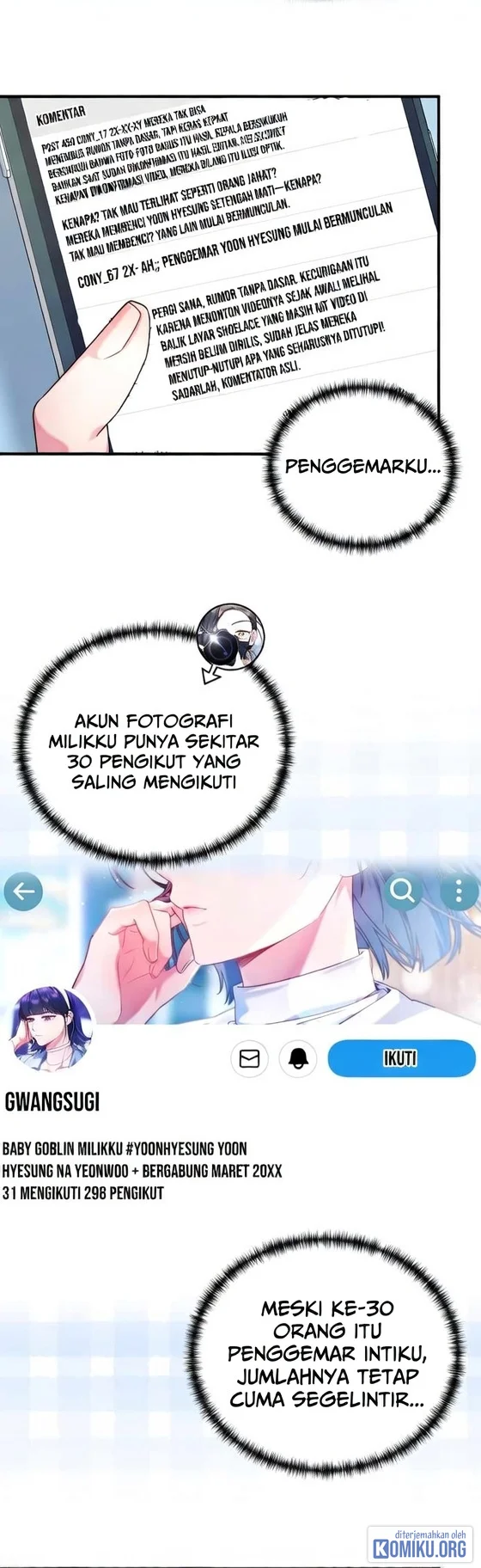 I Tried to Debut My Kid, But Ended Up Debuting Myself Chapter 32 Gambar 13