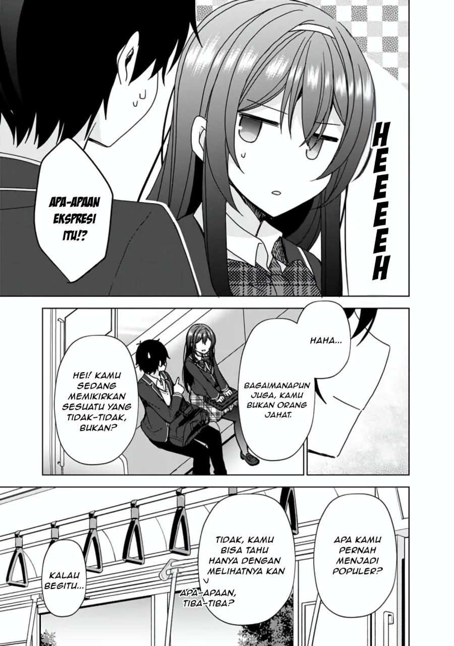 Iinazuke ga Dekita to Omottara, Sono Iinazuke ga Gakkou de Yuumei na “Akuyaku Reijou” Dattan dakedo, Dou Sureba Ii? Chapter 2.2 Gambar 4