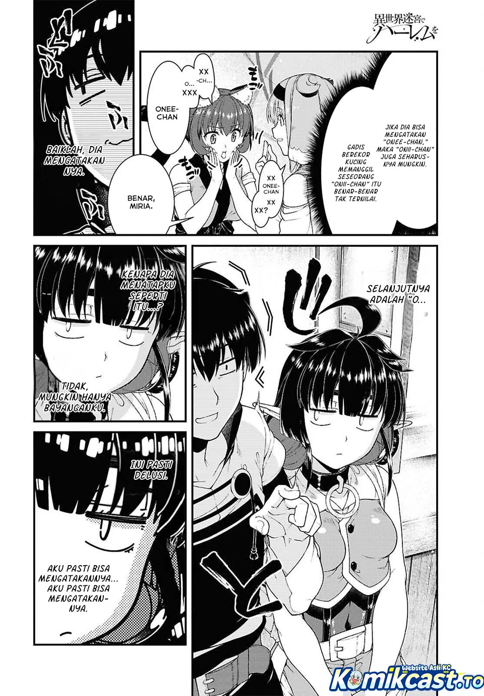 Isekai Meikyuu de Harem wo Chapter 104 Gambar 4
