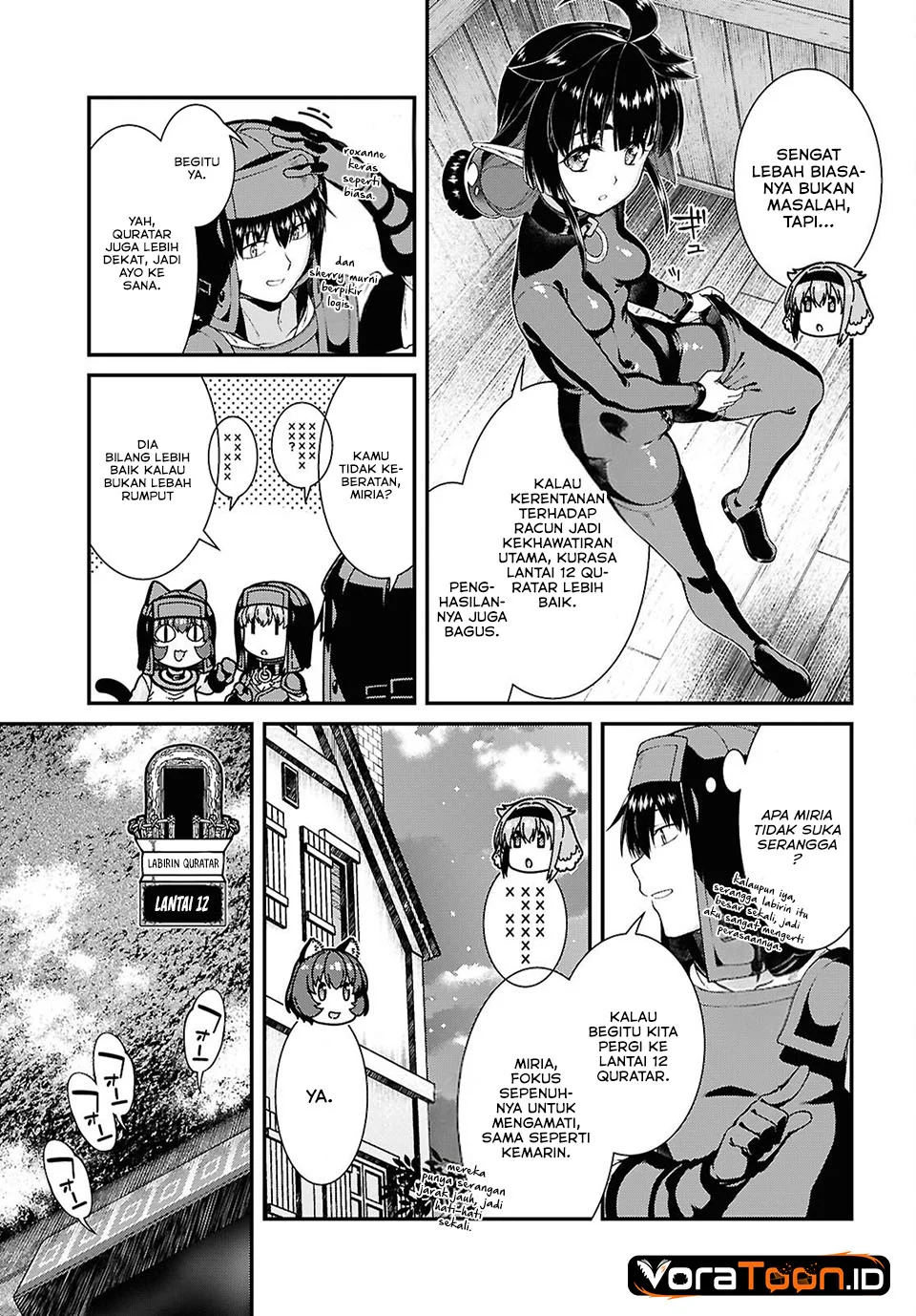 Isekai Meikyuu de Harem wo Chapter 111 Gambar 4
