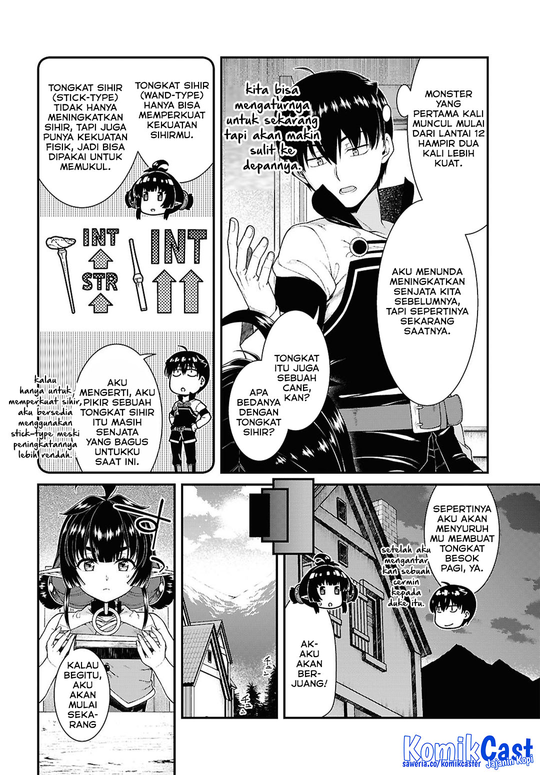 Isekai Meikyuu de Harem wo Chapter 91 Gambar 4