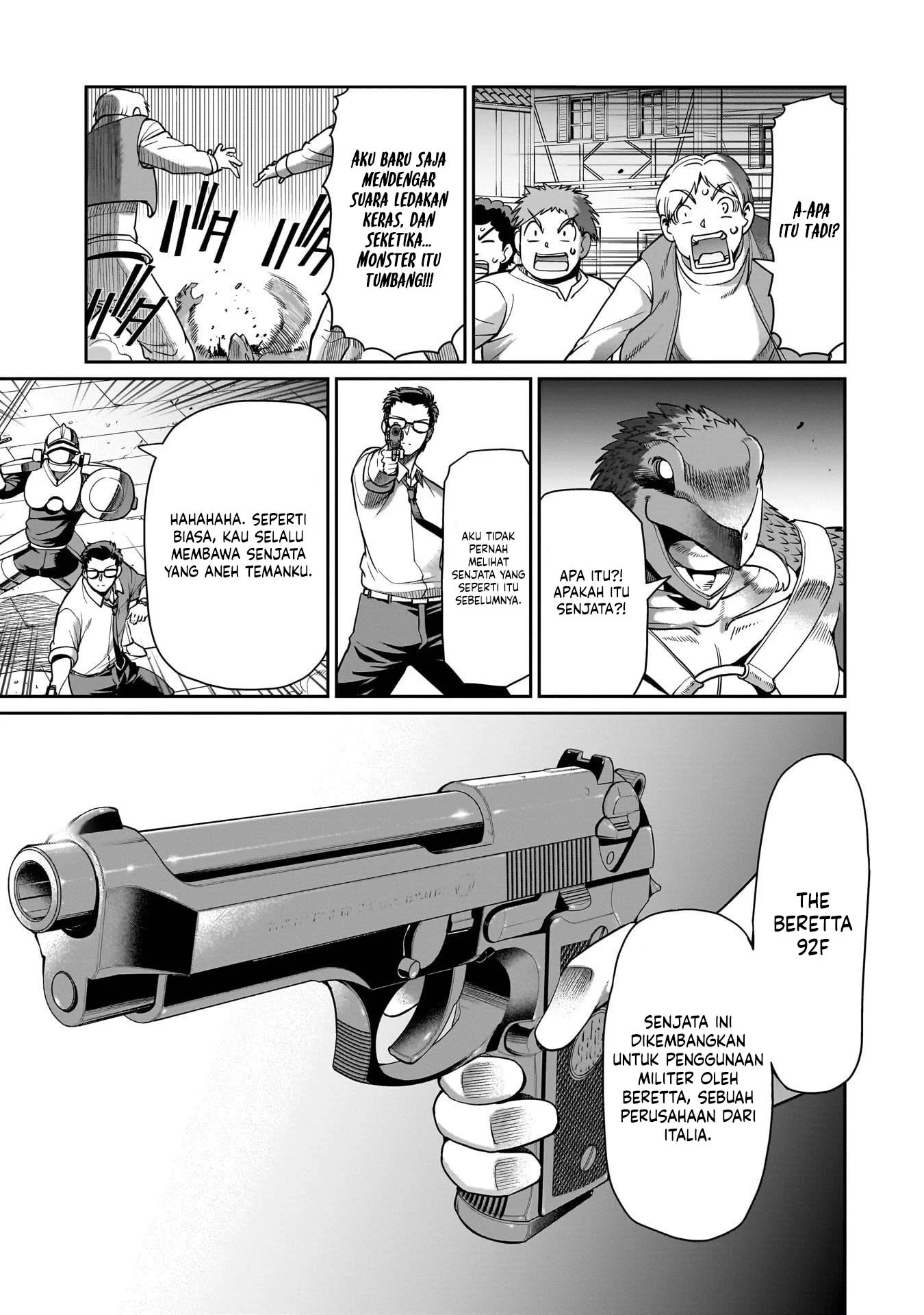 Isekai Shoukan Oji-san no Juumusou Life – Sabage Suki Salaryman wa Kaisha Owari ni Isekai e Chokki suru Chapter 66 Gambar 4