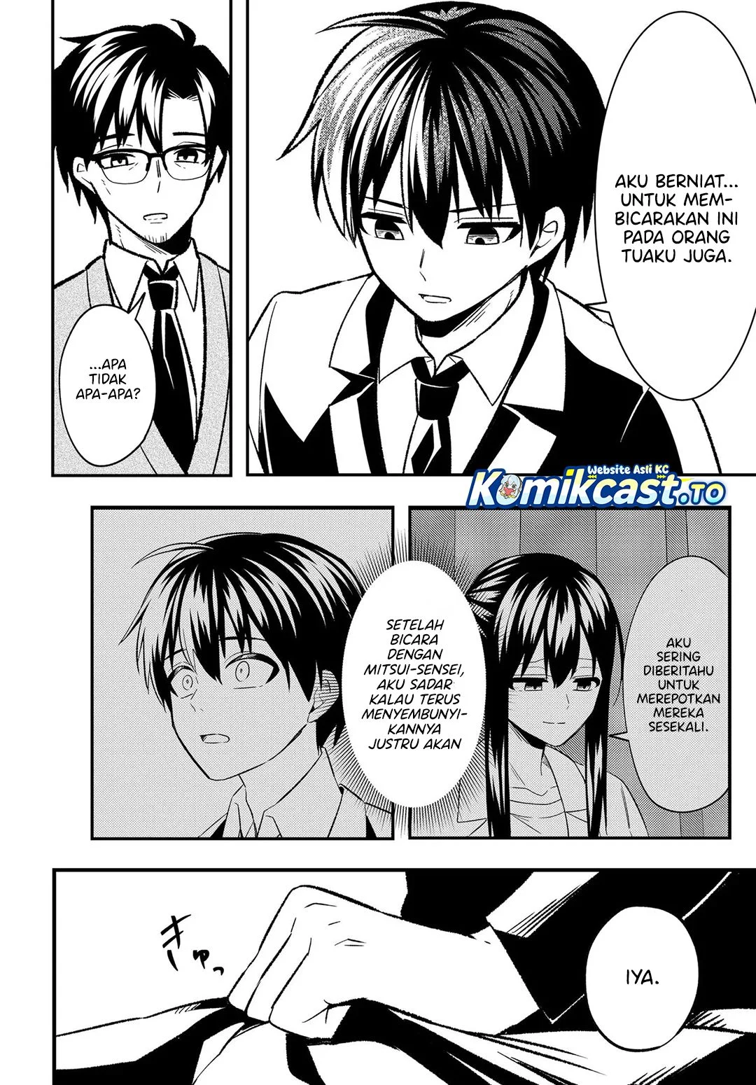 Jinsei Gyakuten Uwaki Sare, Enzai o Kiserareta Ore ga, Gakuen Ichi no Bishoujo ni Natsukareru Chapter 10.1 Gambar 4