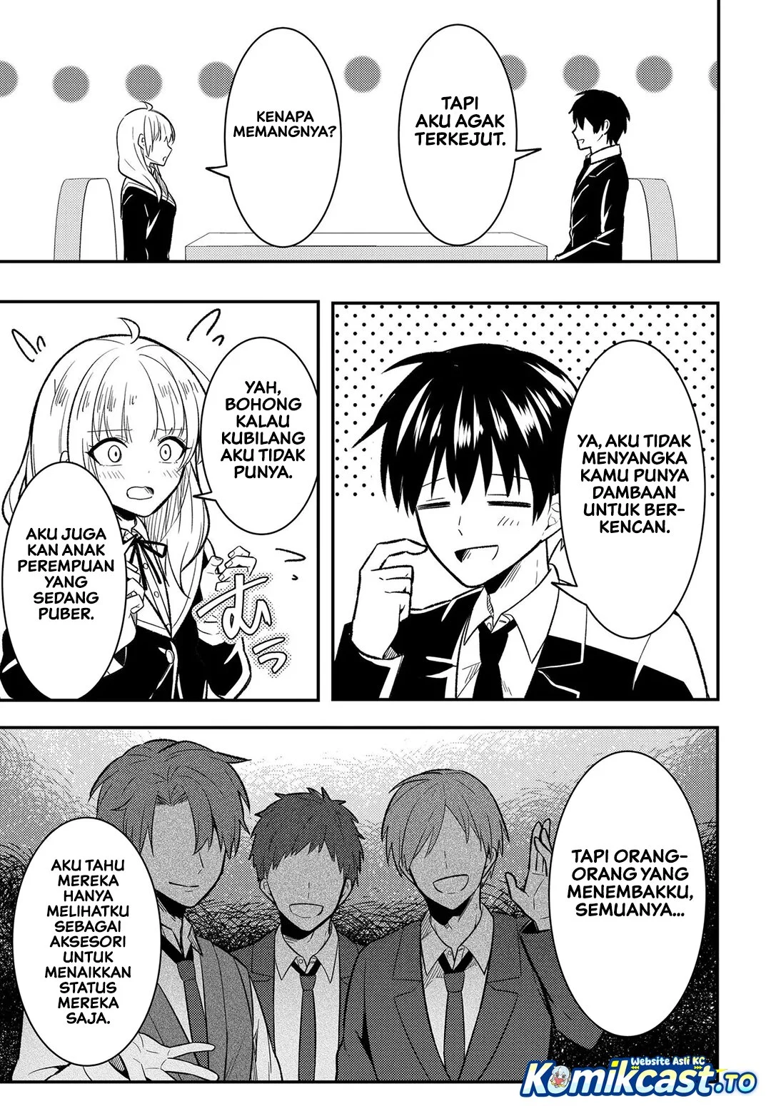 Jinsei Gyakuten Uwaki Sare, Enzai o Kiserareta Ore ga, Gakuen Ichi no Bishoujo ni Natsukareru Chapter 10.2 Gambar 4