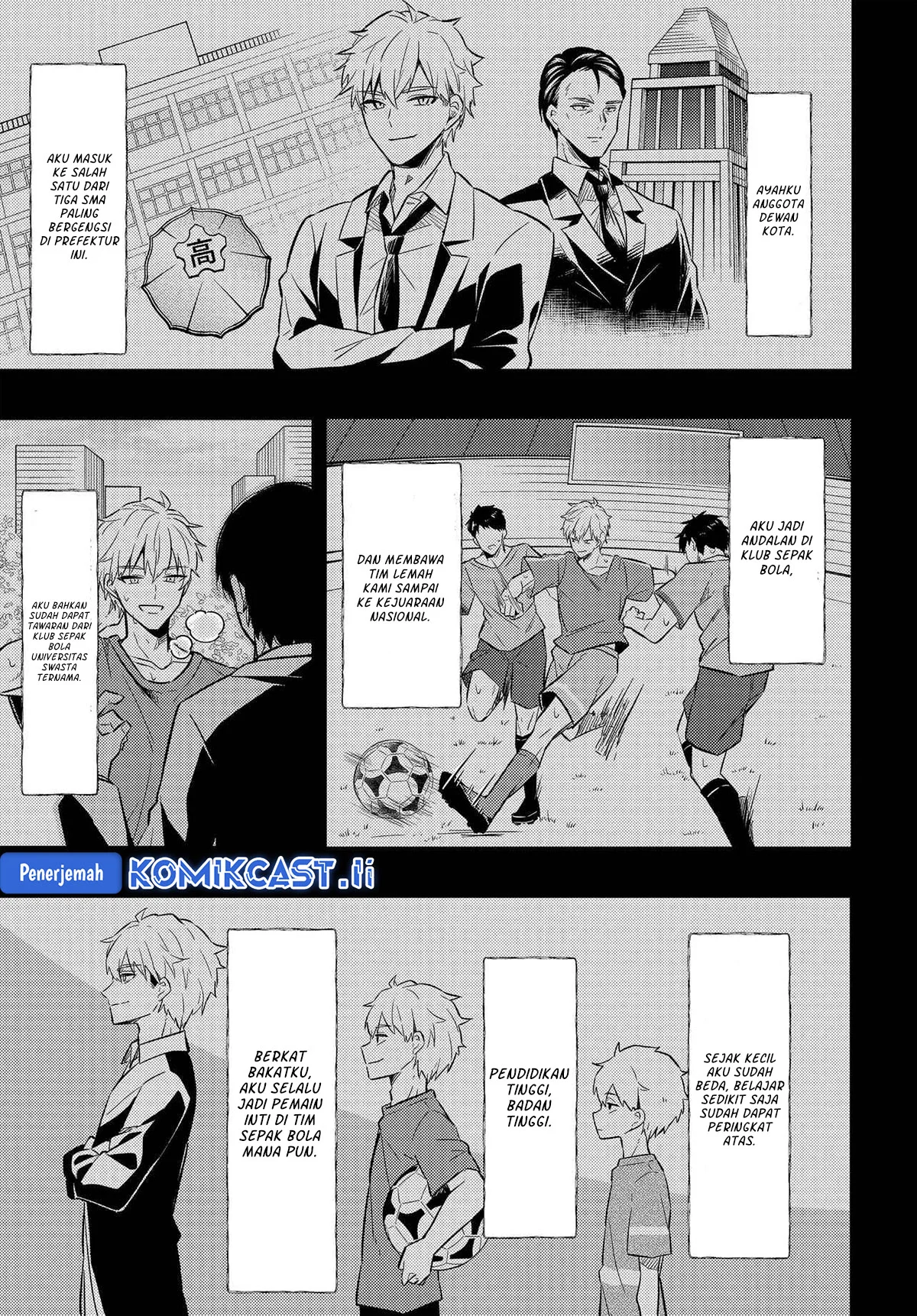 Jinsei Gyakuten Uwaki Sare, Enzai o Kiserareta Ore ga, Gakuen Ichi no Bishoujo ni Natsukareru Chapter 3 Gambar 6