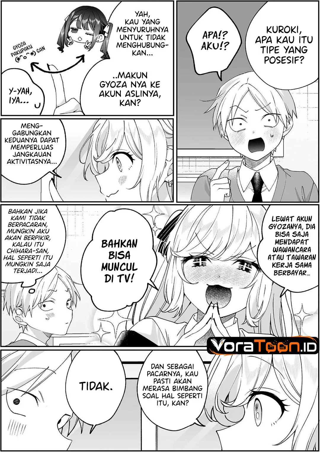 Jirai nandesu ka? Chihara-san (That Girl Is Cute… But Dangerous?) Chapter 105 Gambar 4