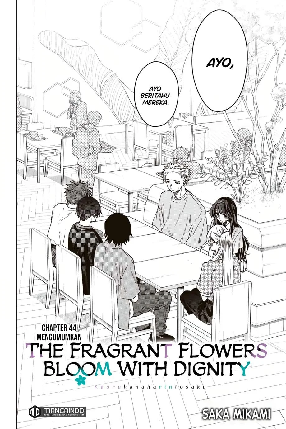 Kaoru Hana wa Rin to Saku Chapter 44 Gambar 5