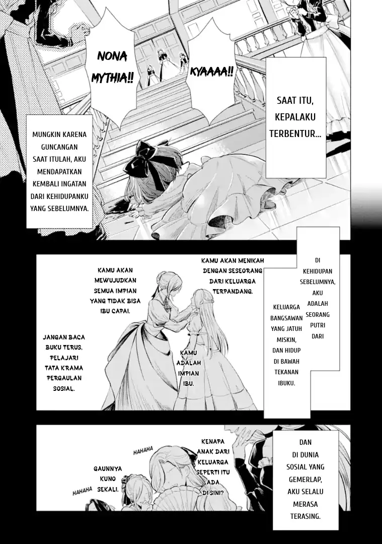 Kareinaru Akujo ni Naritai wa!: Aisare Tensei Shoujo wa, Tanoshii Nidome no Jinsei o Okurimasu Chapter 1 Gambar 14