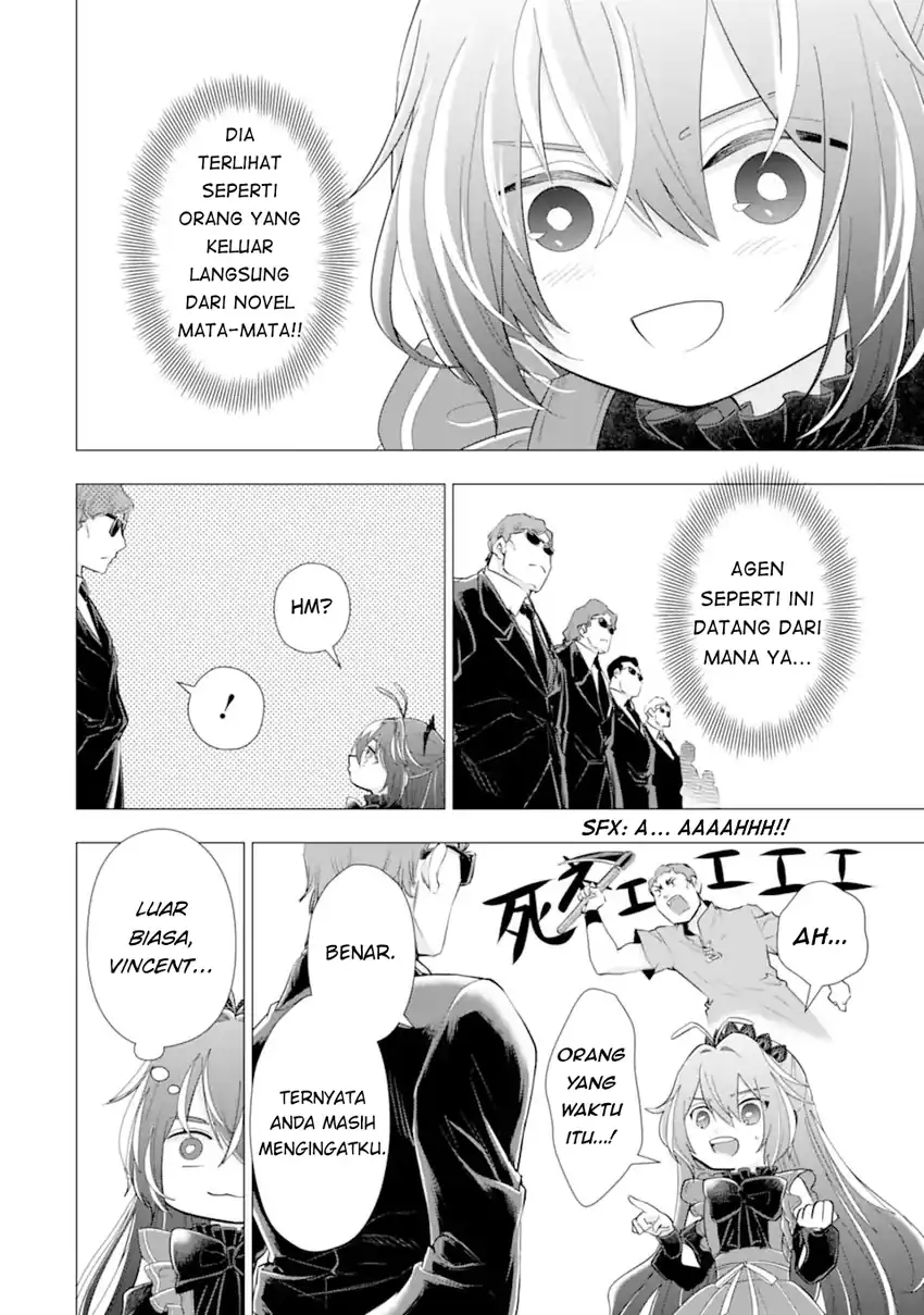 Kareinaru Akujo ni Naritai wa!: Aisare Tensei Shoujo wa, Tanoshii Nidome no Jinsei o Okurimasu Chapter 5 Gambar 12