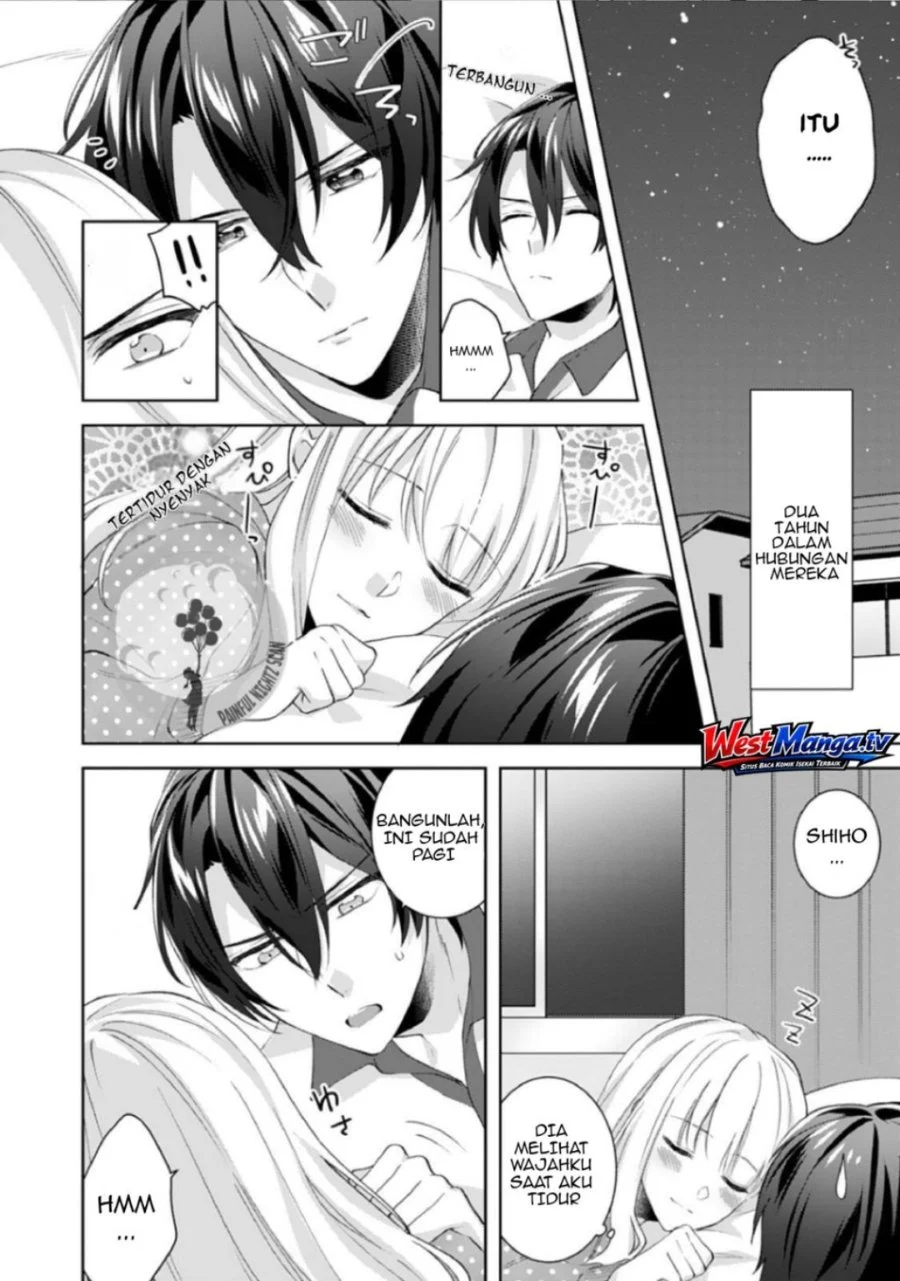 Kekkon made Ecchi wa Kinshi!?: Nengan no Shoya o Mukaeta Futari no Ohanashi. Chapter 8 Gambar 4