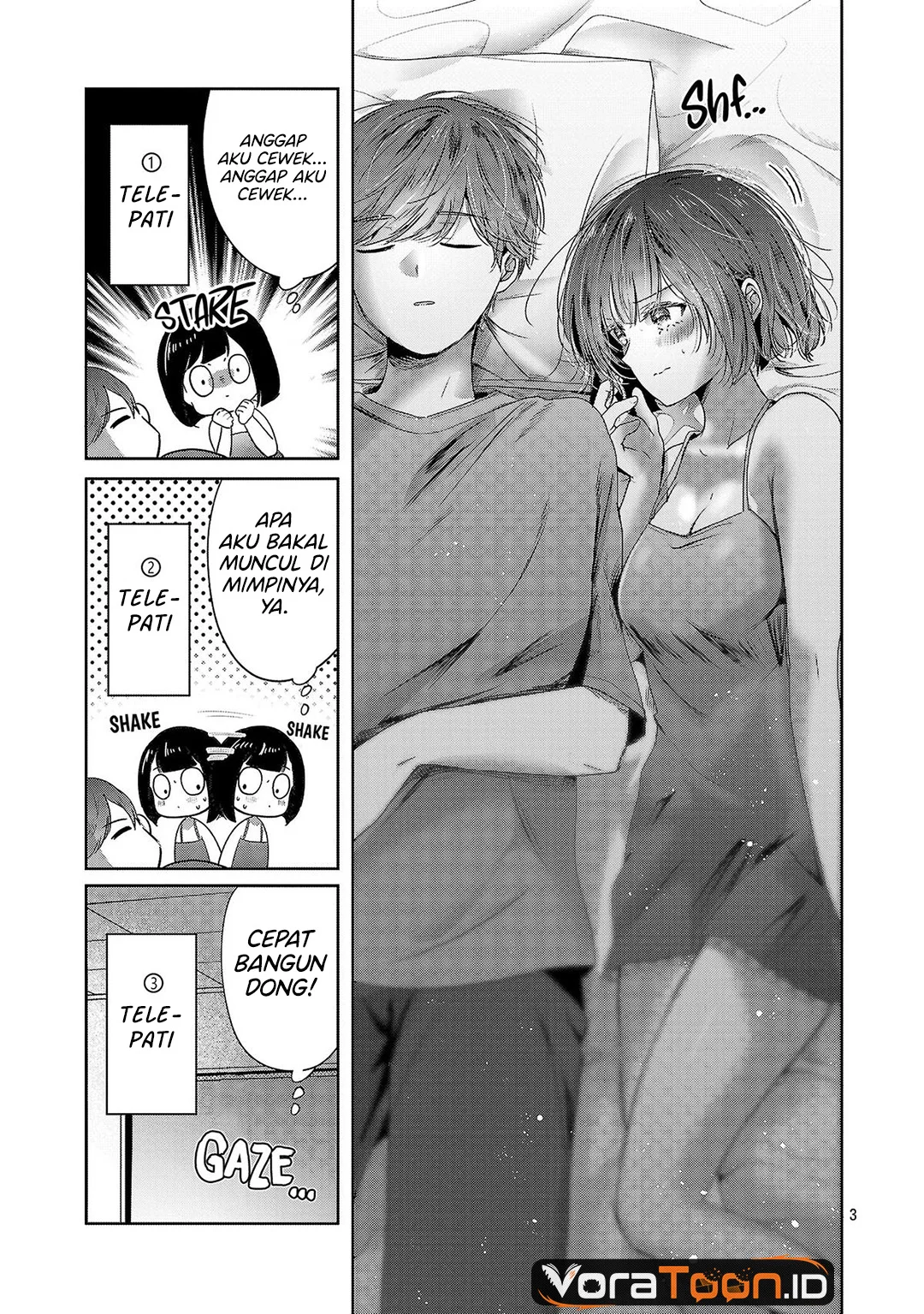 Kimi ni Koisuru Sanshimai Chapter 57 Gambar 4