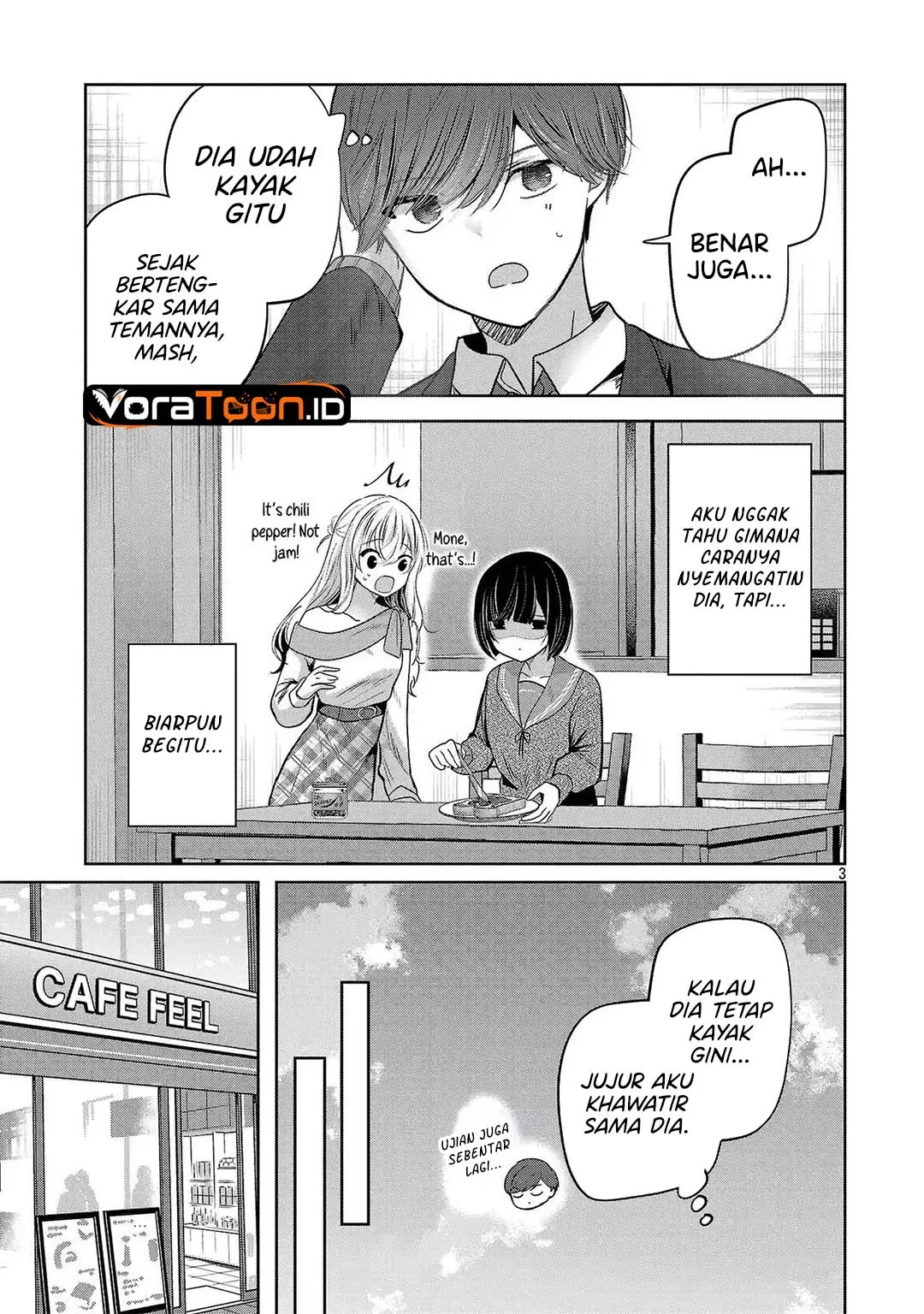 Kimi ni Koisuru Sanshimai Chapter 61 Gambar 4