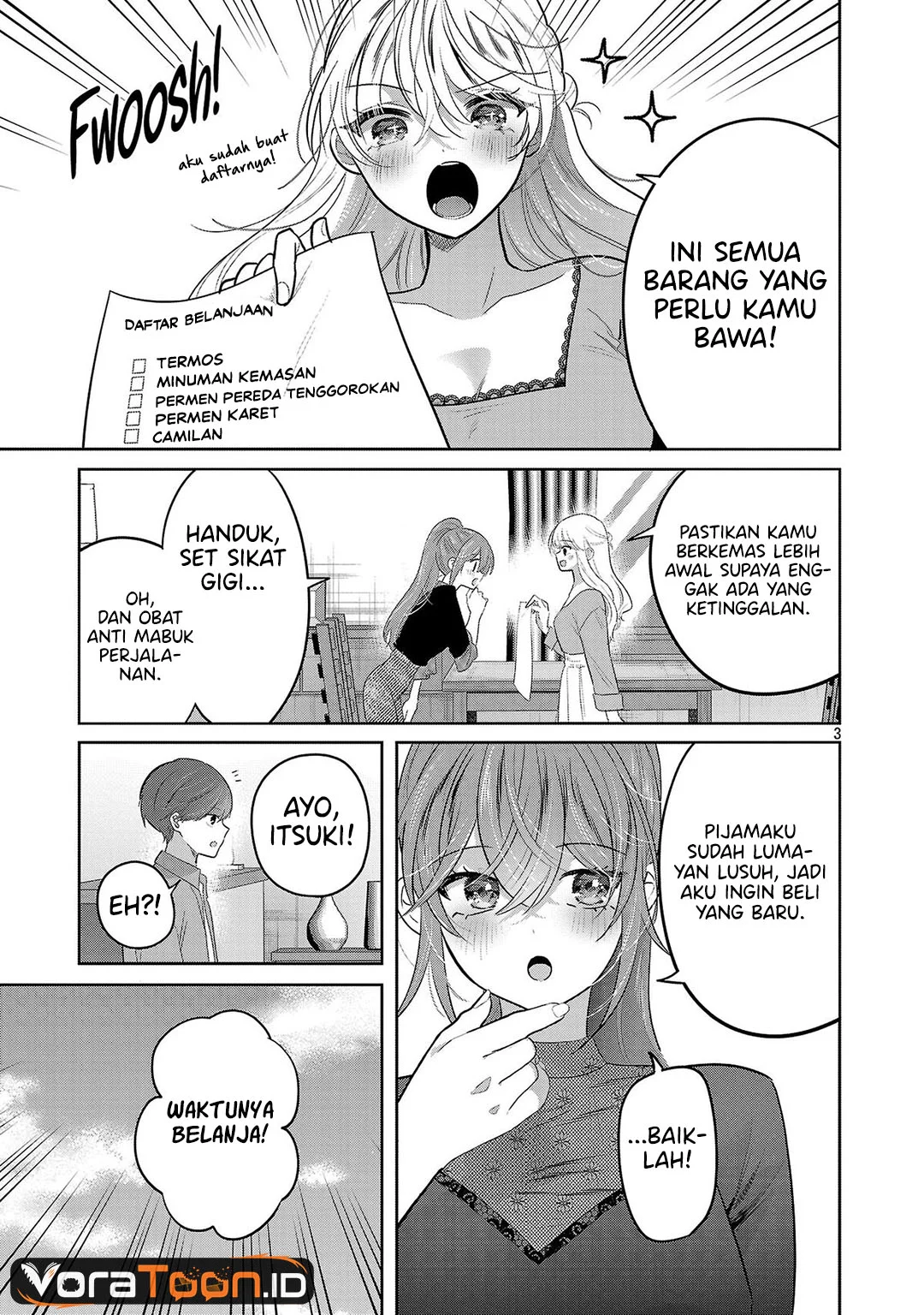 Kimi ni Koisuru Sanshimai Chapter 66 Gambar 4