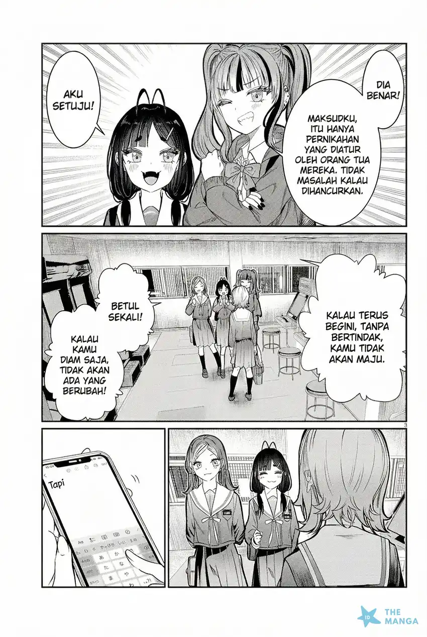 Kimi wa Yakamashi Tojite yo Kuchi wo! Chapter 46 Gambar 4