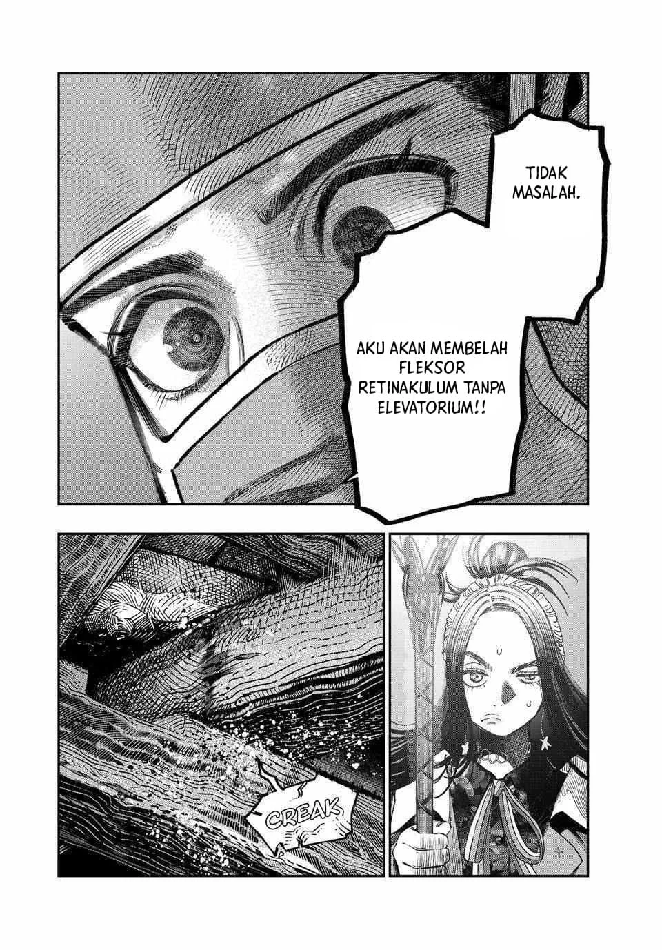 Koudou ni Hattatsu Shita Igaku wa Mahou to Kubetsu ga Tsukanai (THE ISEKAI DOCTOR) Chapter 34 - Halaman 9