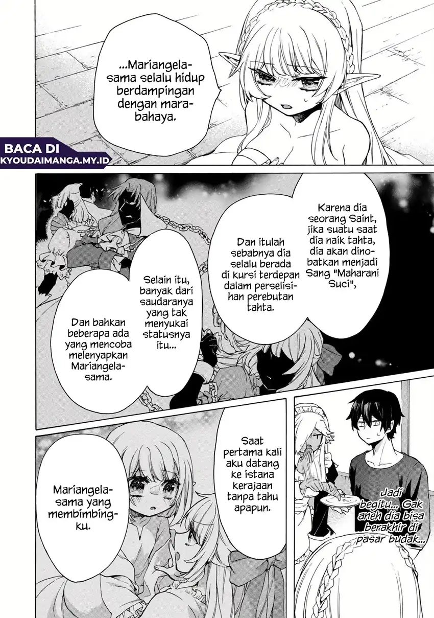 “Kukuku… He is the weakest of the Four Heavenly Monarchs.” I was dismissed from my job but somehow I became the master of a hero and a holy maiden. Chapter 14.1 Gambar 4