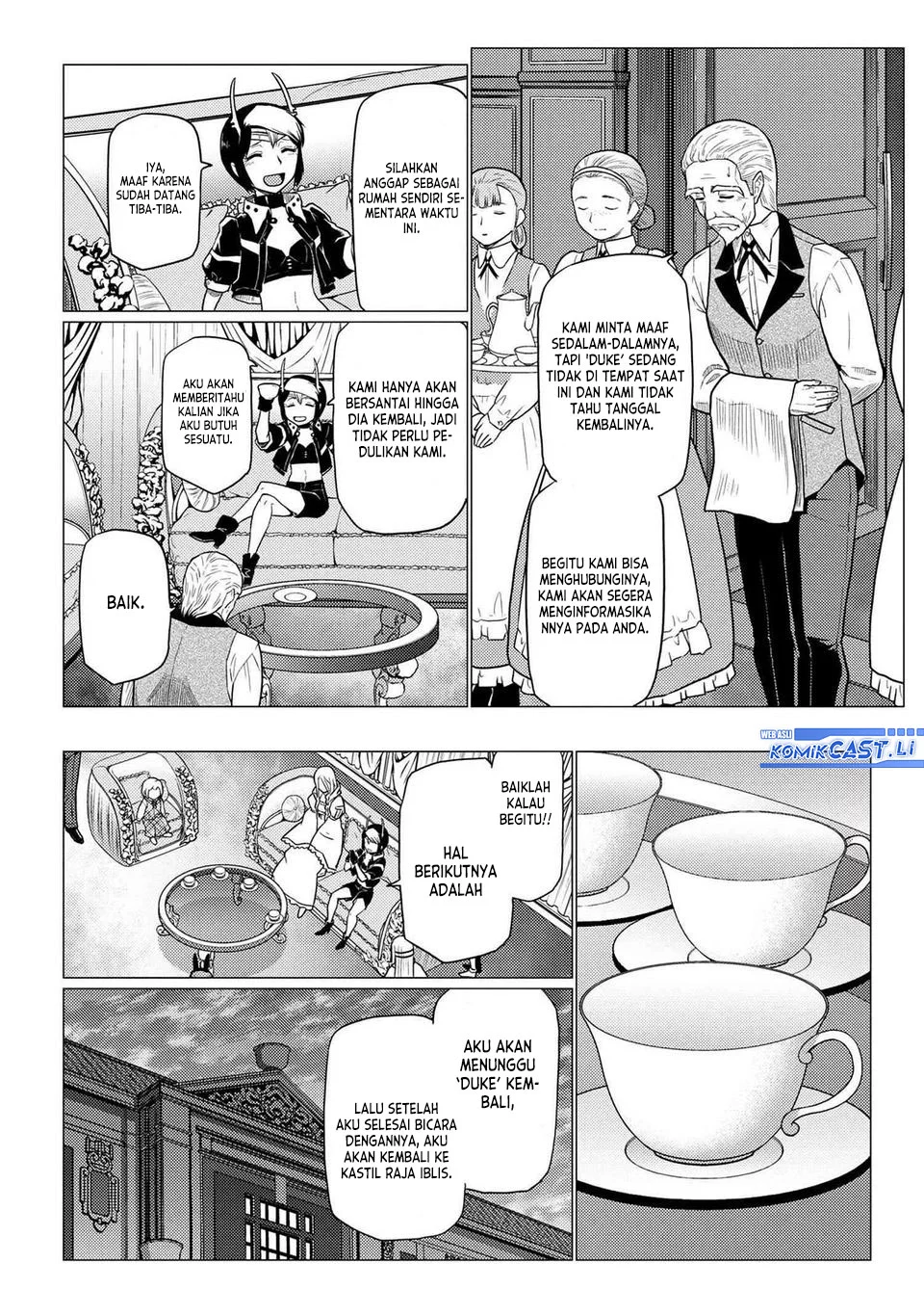 Kumo desu ga, Nani ka? Chapter 71.1 Gambar 4