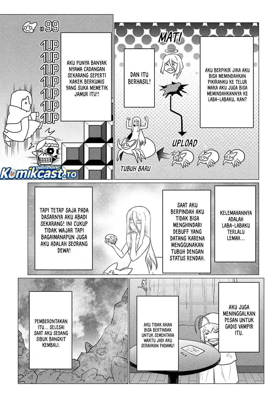 Kumo desu ga, Nani ka? Chapter 78.1 Gambar 4