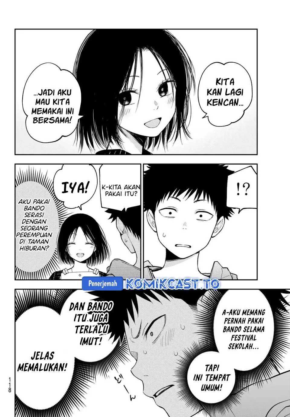 Kuroiwa Medaka ni Watashi no Kawaii ga Tsuujinai Chapter 203 Gambar 4