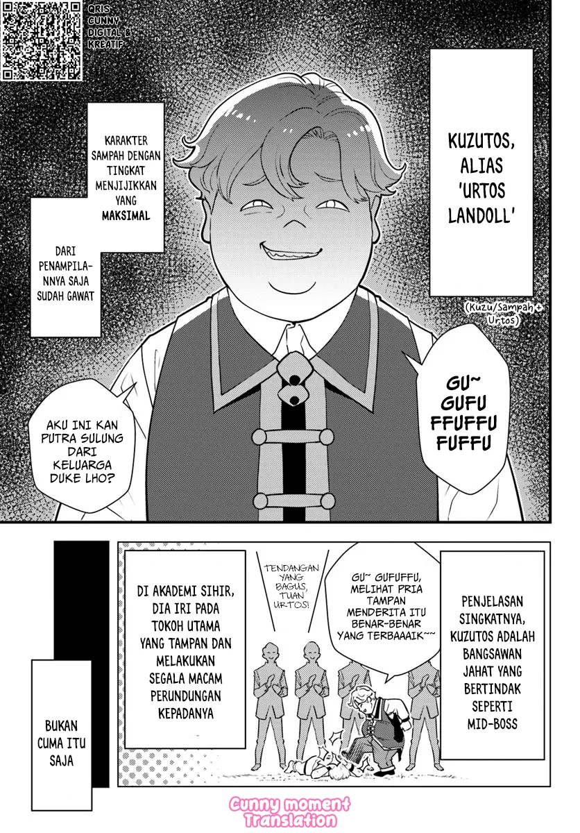 Kuzulesse Oblige - 18-kin Game Sekai no Kuzu Akuyaku ni Tensei Shiteshimatta Ore wa, Gensaku Chishiki no Chikara de Doushite mo Mob Jinsei wo Tsukami Toritai Chapter 1 Gambar 10