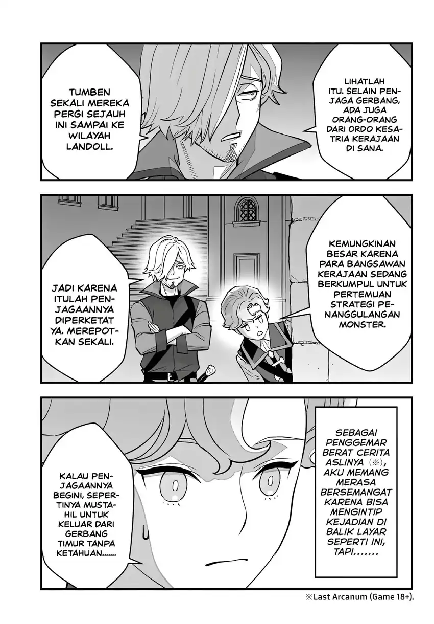 Kuzulesse Oblige - 18-kin Game Sekai no Kuzu Akuyaku ni Tensei Shiteshimatta Ore wa, Gensaku Chishiki no Chikara de Doushite mo Mob Jinsei wo Tsukami Toritai Chapter 15 Gambar 5