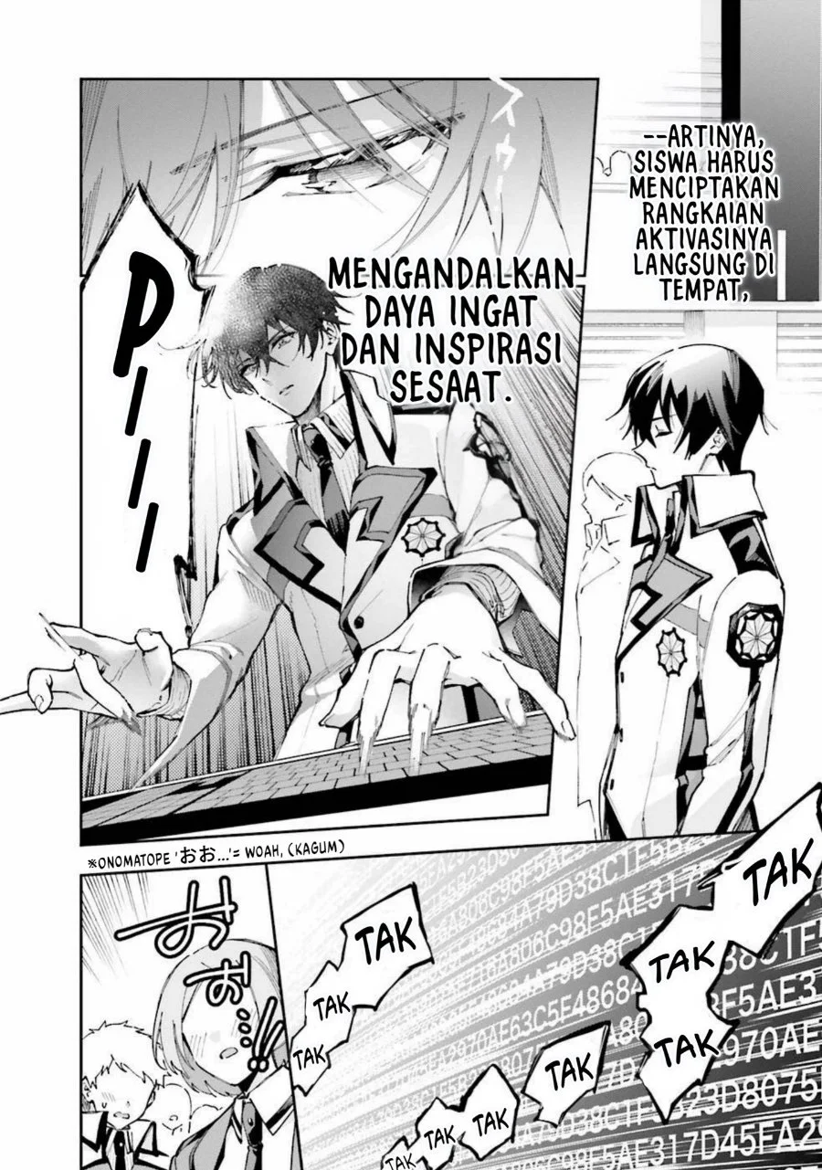 Mahouka Koukou no Rettousei Douran no Joshou-hen Chapter 9 - Halaman 7