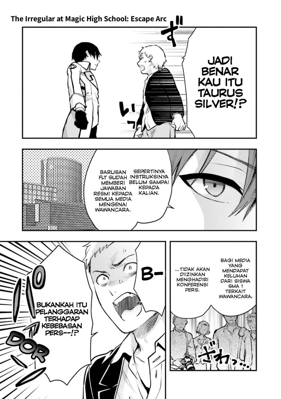Mahouka Koukou no Rettousei Escape-hen Chapter 2 - Halaman 5