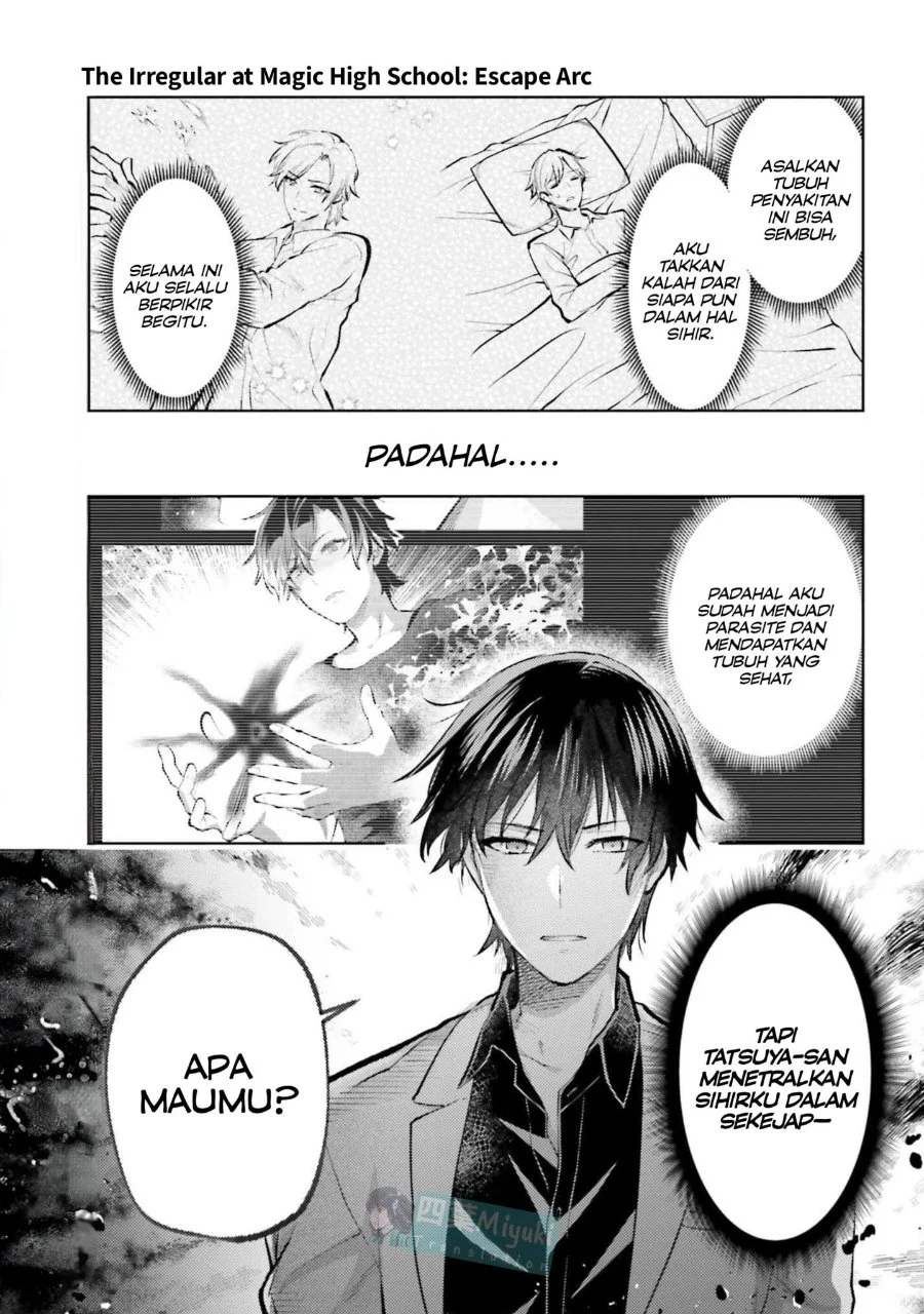 Mahouka Koukou no Rettousei Escape-hen Chapter 29 - Halaman 5