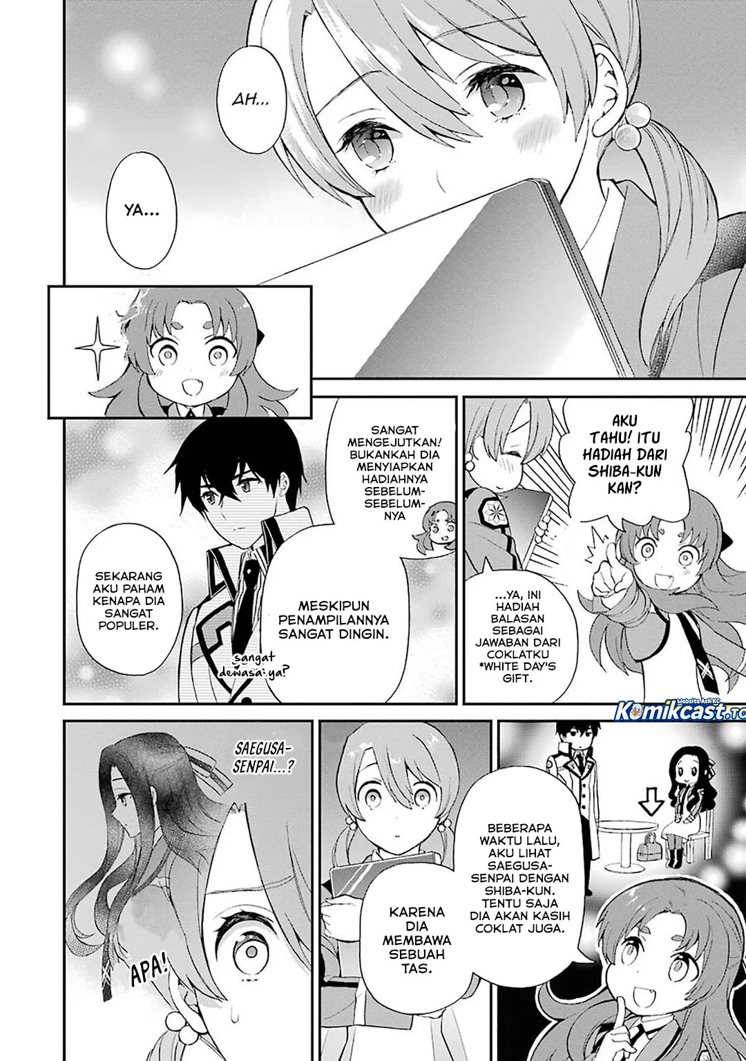 Mahouka Koukou no Rettousei – Raihousha-hen Chapter 20 Gambar 5