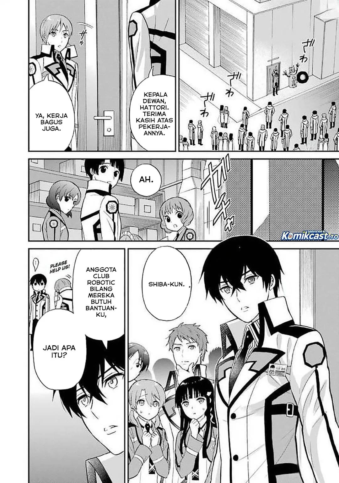 Mahouka Koukou no Rettousei – Raihousha-hen Chapter 22 Gambar 5