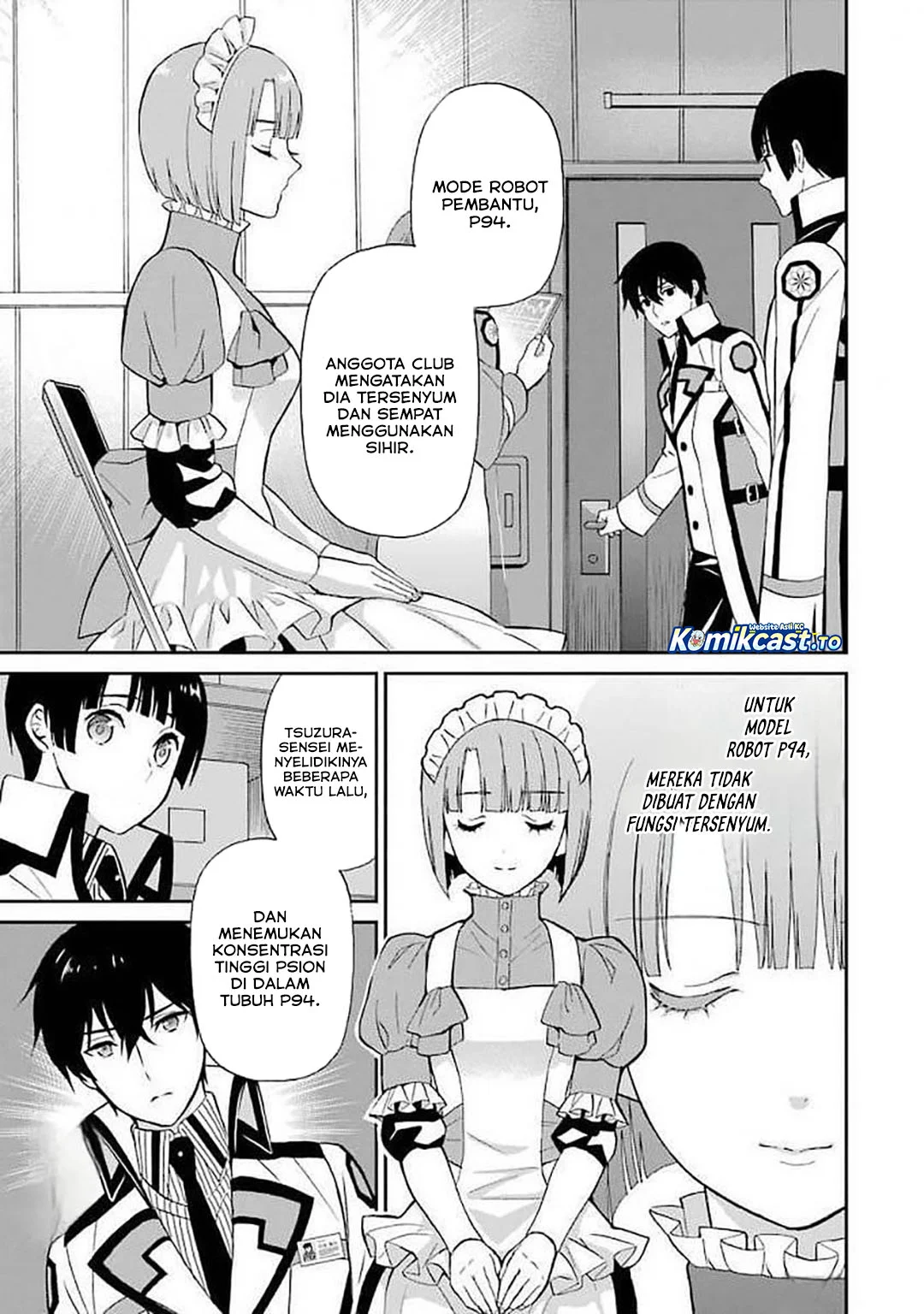 Mahouka Koukou no Rettousei – Raihousha-hen Chapter 22 Gambar 6