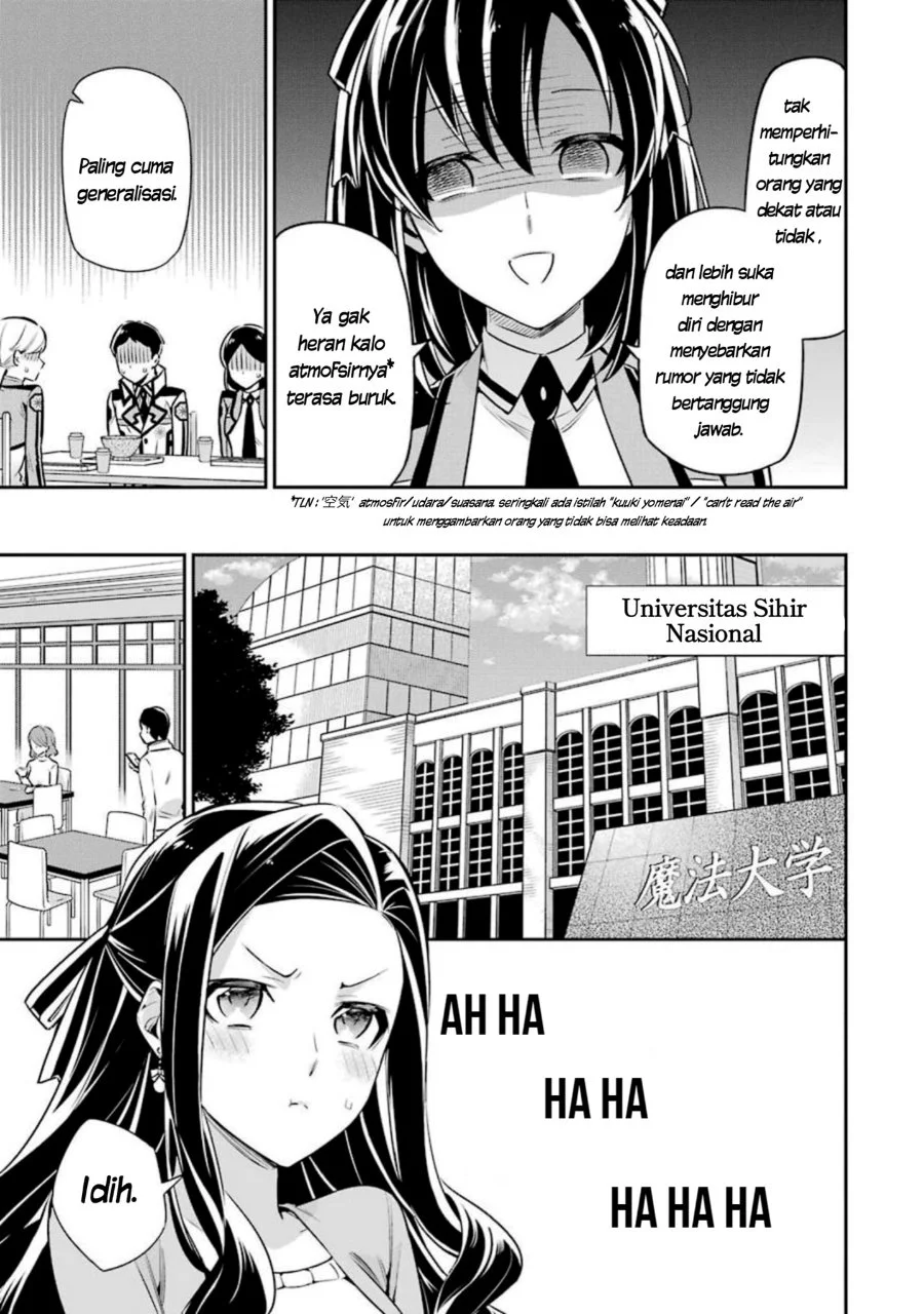 Mahouka Koukou no Rettousei Shizoku Kaigi-hen Chapter 6 - Halaman 6