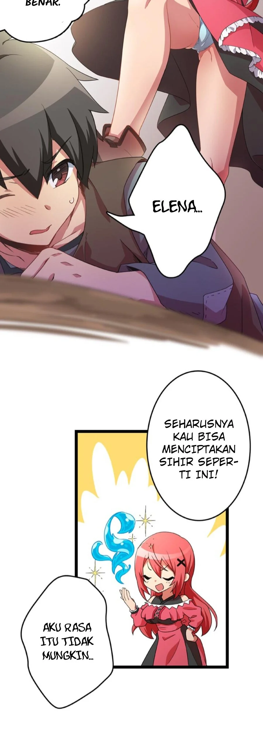 Maou to Ryuuou ni Sodaterareta Shounen wa Gakuen Seikatsu wo Musou suru You desu Chapter 1 Gambar 8