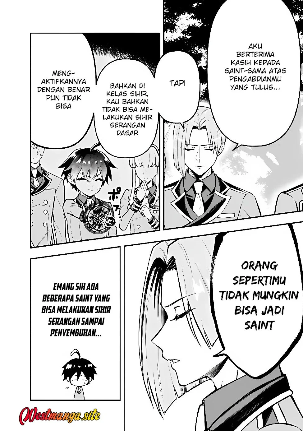 Maryokuryou Rekidai Saikyou na Tensei Seijo-sama no Gakuen Seikatsu wa Haran ni Michiafureteiru you desu Chapter 8 Gambar 6