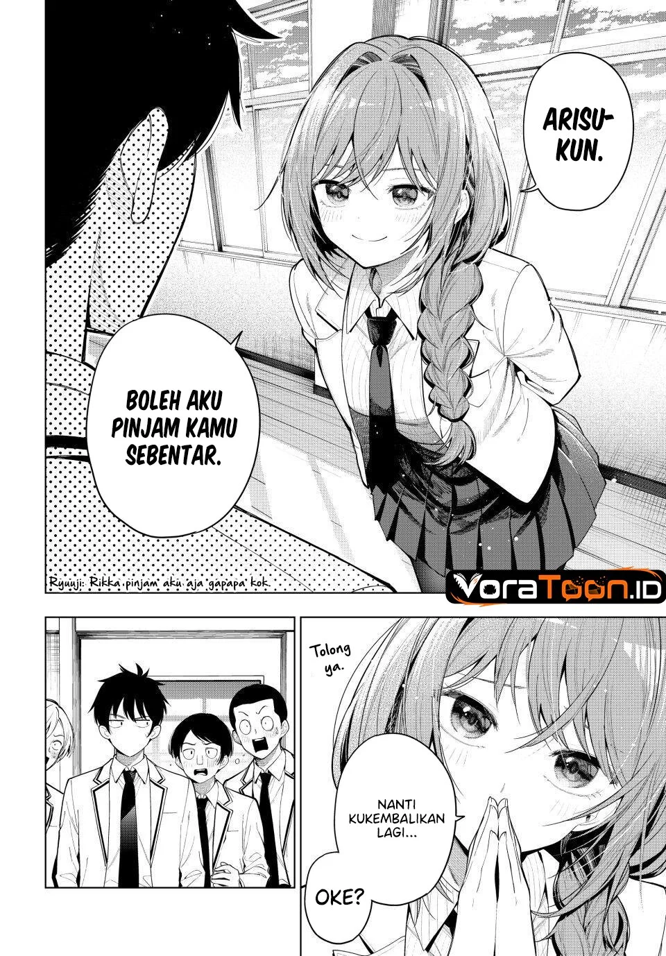 Mayonaka Heart Tune Chapter 129 Gambar 4