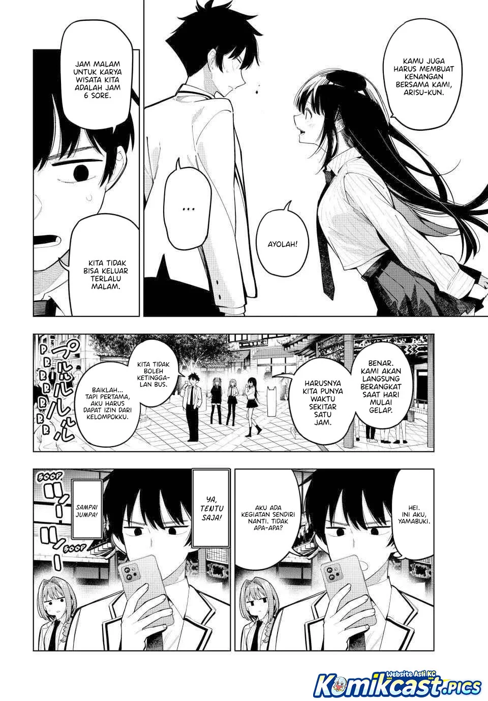 Mayonaka Heart Tune Chapter 93 Gambar 4