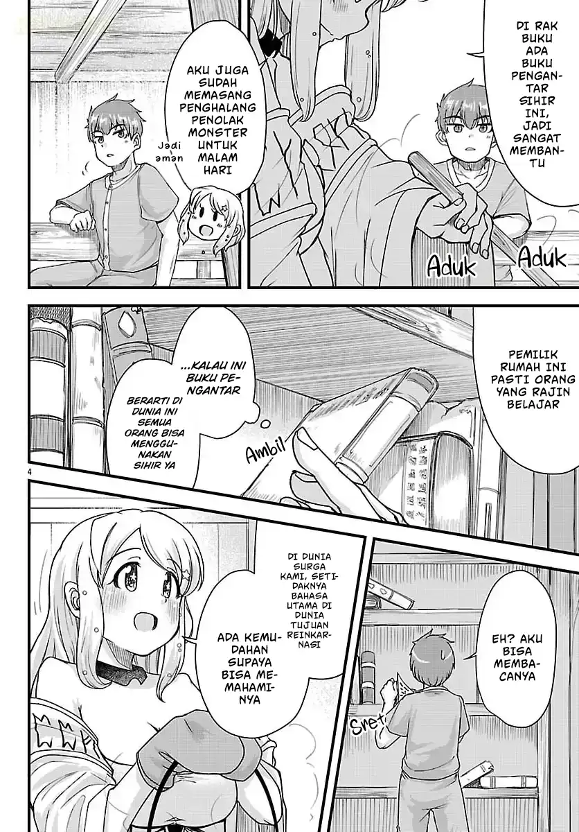 Megami to Kekkon Shite Isekai de Shinkon Seikatsu Chapter 3 Gambar 5