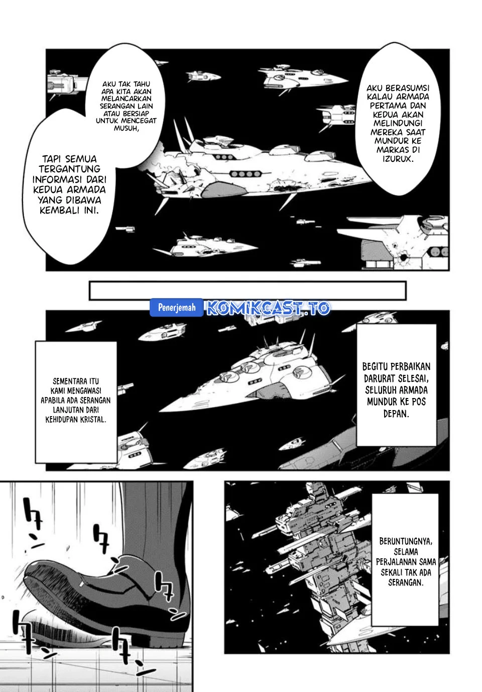 Mezametara Saikyou Soubi to Uchuusen-mochi datta no de Chapter 56.1 Gambar 4