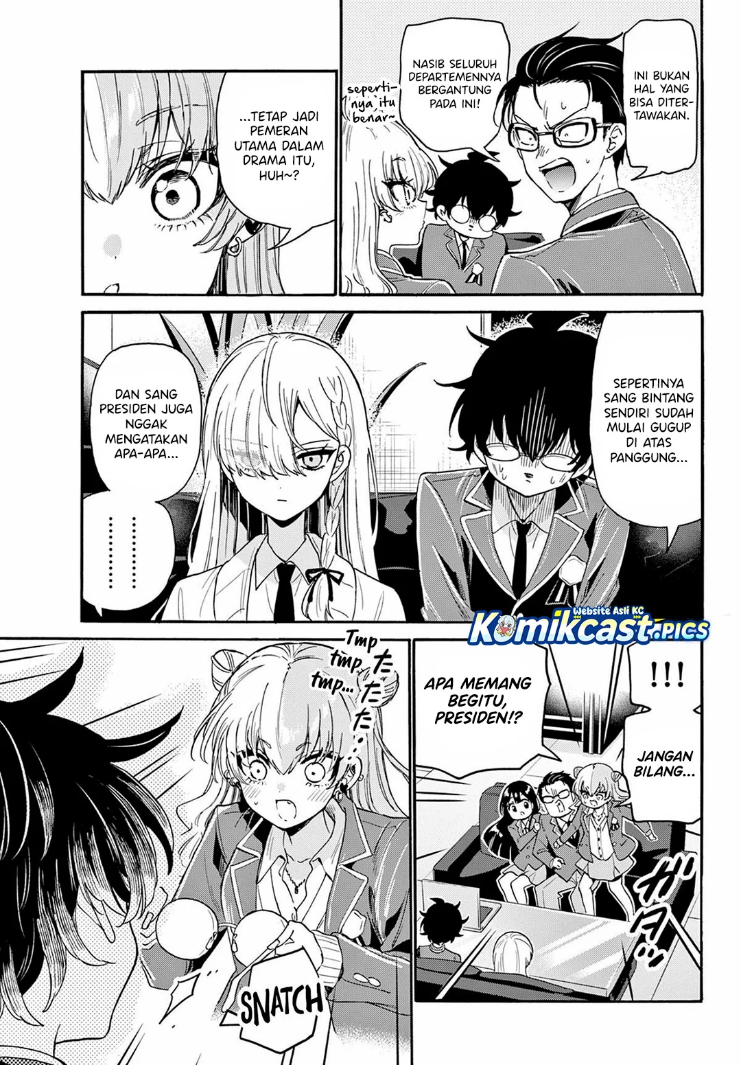 Mikadono Sanshimai wa Angai, Choroi Chapter 161 Gambar 4