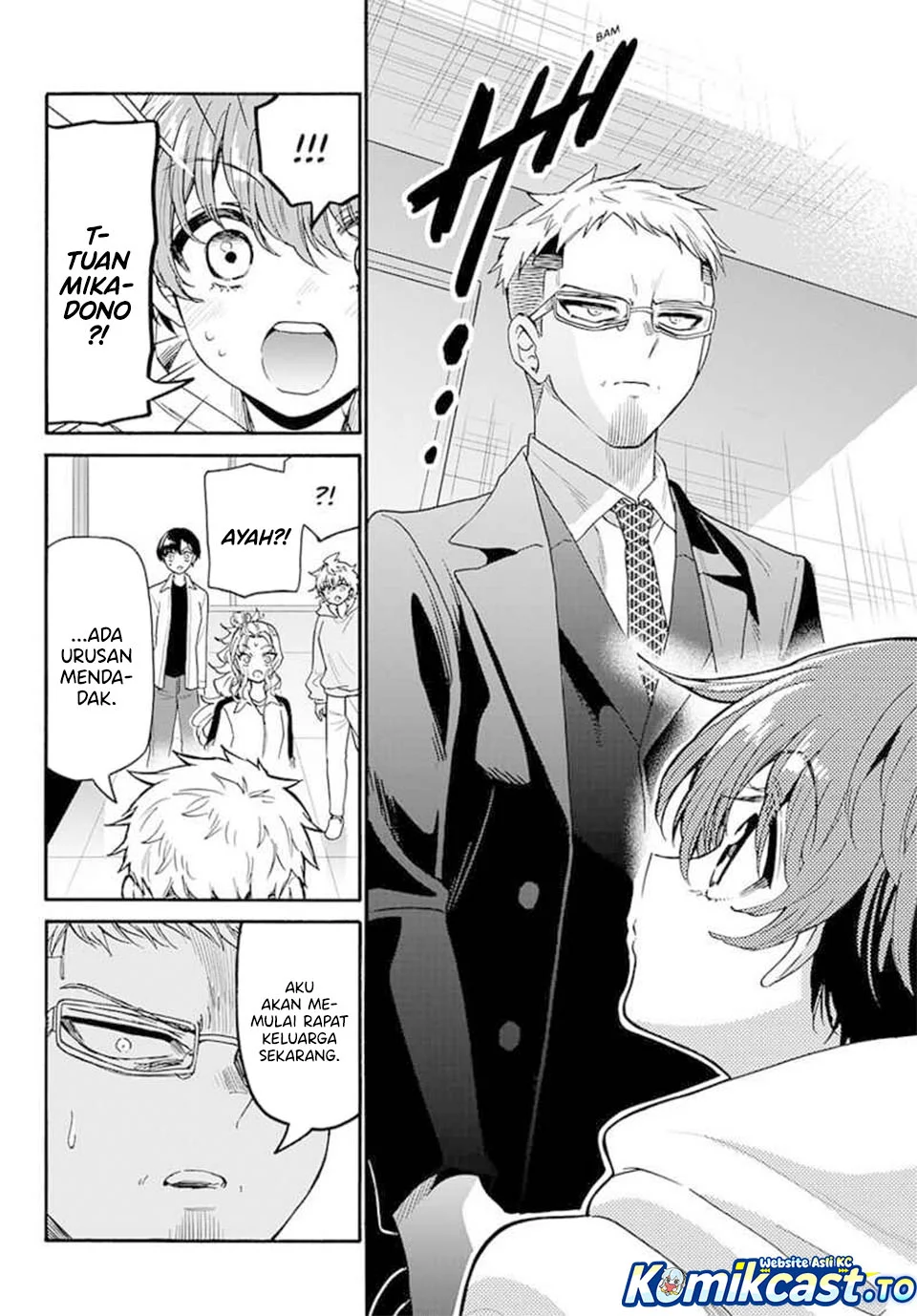 Mikadono Sanshimai wa Angai, Choroi Chapter 185 Gambar 4